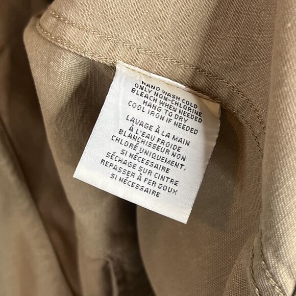 Ralph Lauren Denim Supply Jacket Cotton Military Gold Buttons Peplum Back Medium - Picture 11 of 14